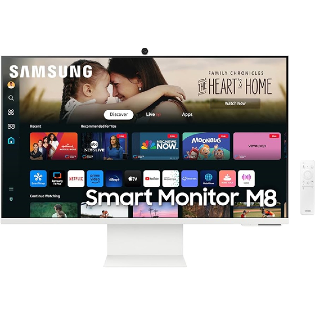 Monitor Samsung Odyssey 32" 4K 400Cd/M2 60Hz 4Ms Hdr10+ Blanco