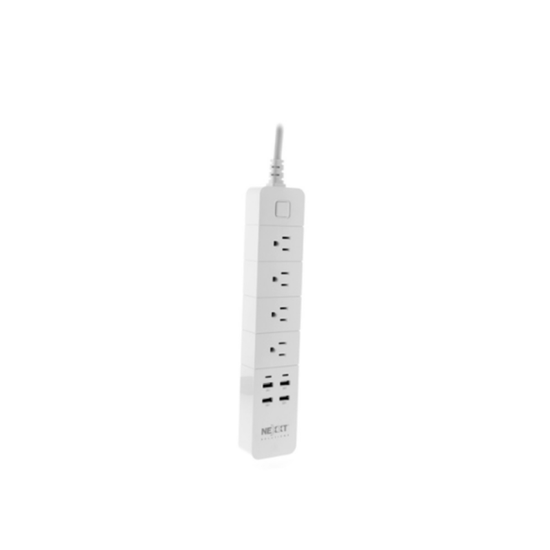 Regleta Smart Nexxt Nhp-E610 4 Entradas 4 USB Programable