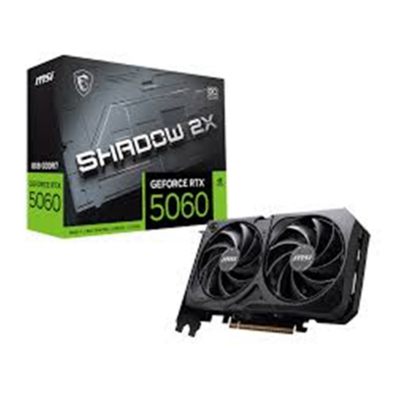 Tarjeta De Video Geforce Rtx 5060 8Gb Msi Shadow 2X Oc Pcie Gen 5