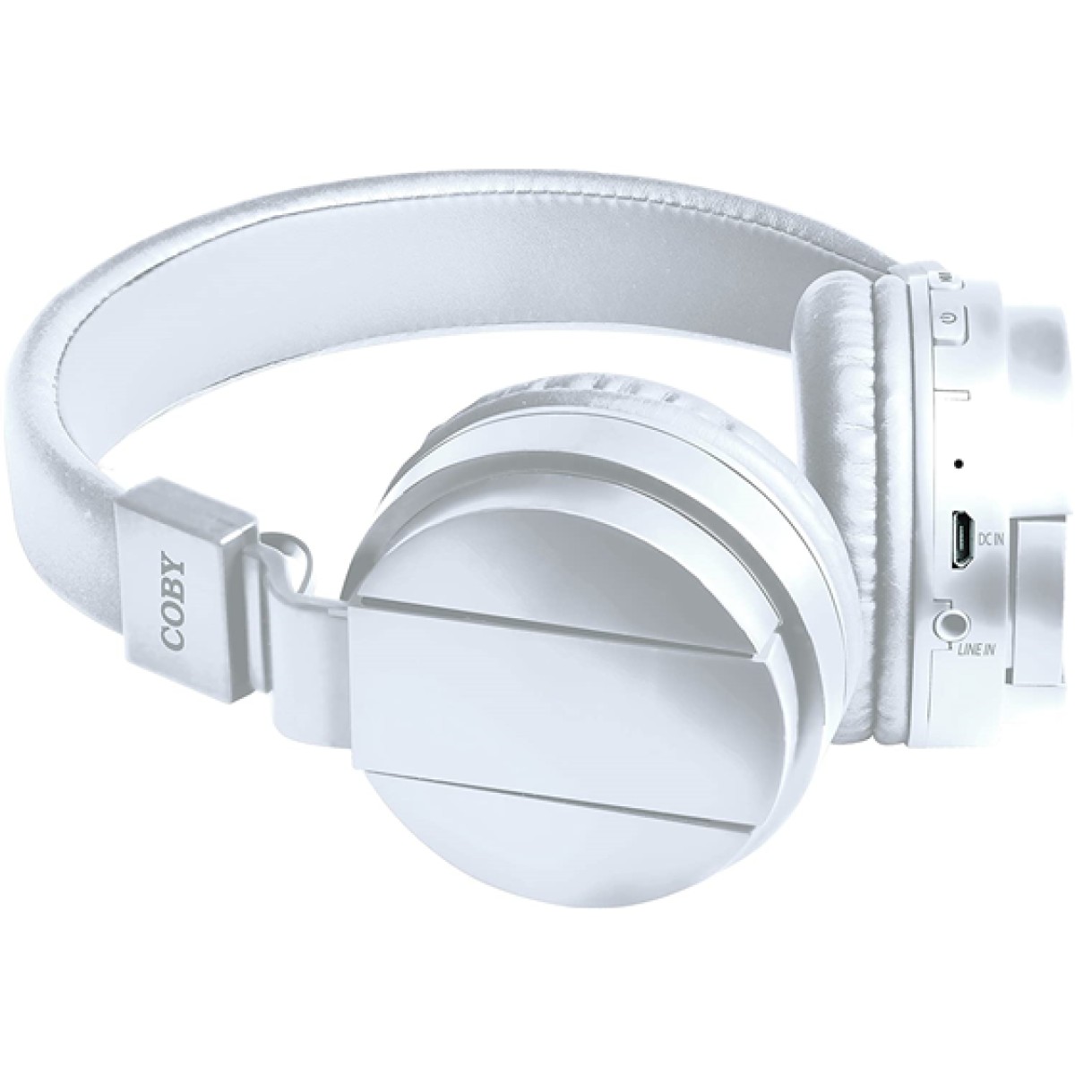 Audifono Coby Chbt802Wht Bluetooth Sound Stereo Metal Cap