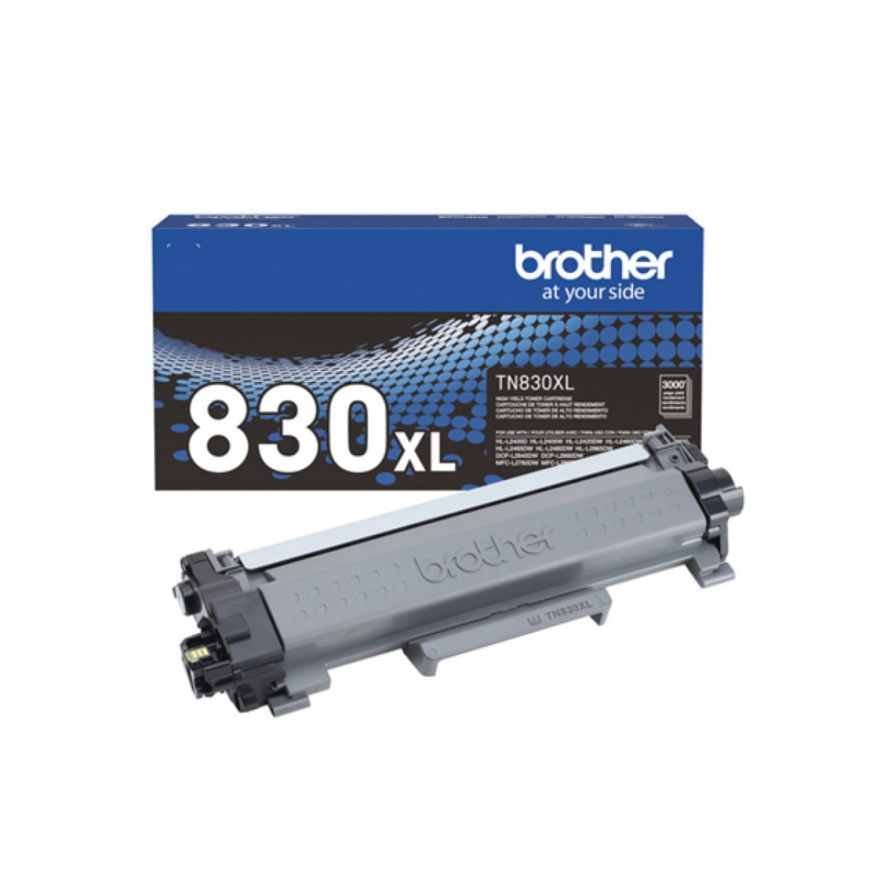 Tóner Brother Tn830Xl Negro 3000 Páginas