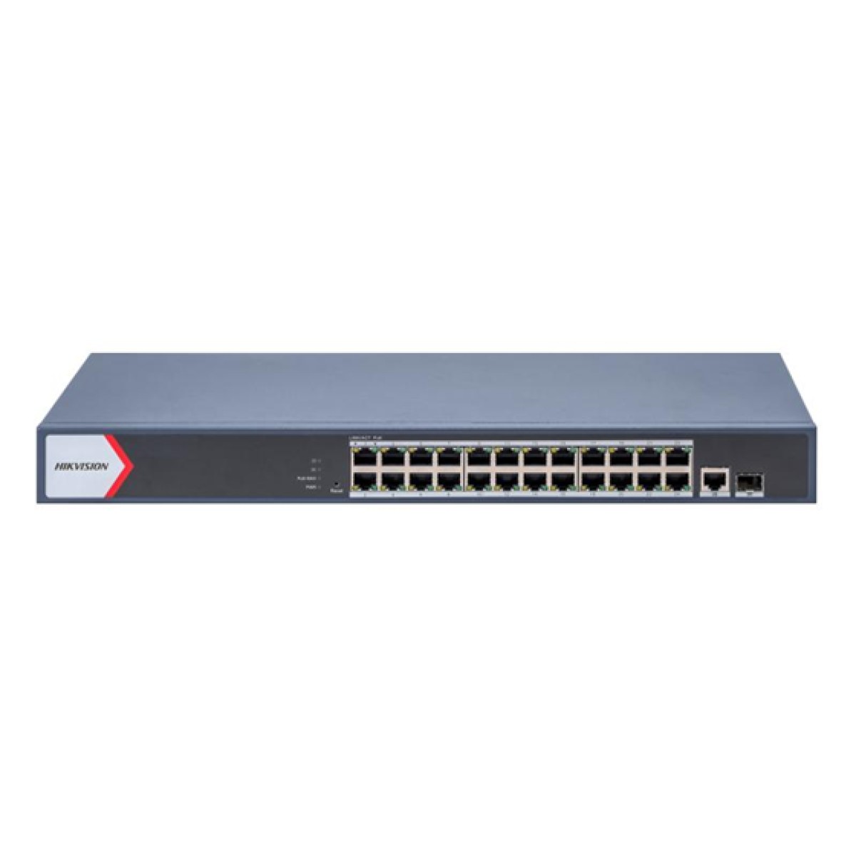Switch Hikvision 24 Puertos Gigabit Poe 300M 1 Puerto Sfp