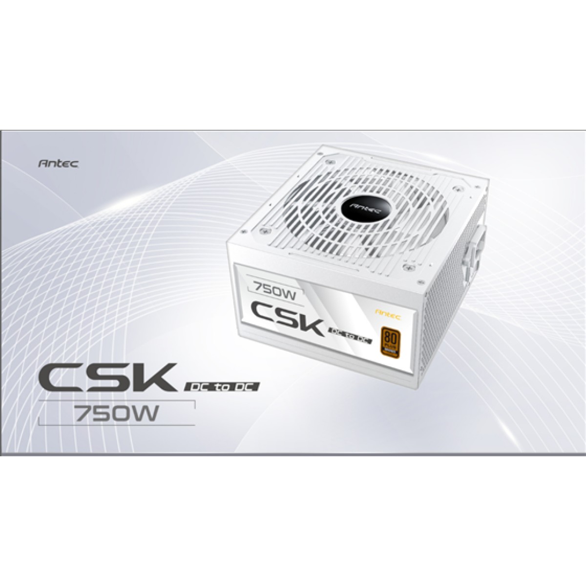 Fuente De Poder 750W Antec Csk 80 Plus Bronze Dc-To-Dc