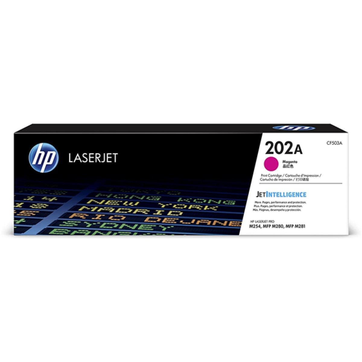 Toner Hp 202a Cf503a Magenta 1300 Paginas Laserjet M254 M281