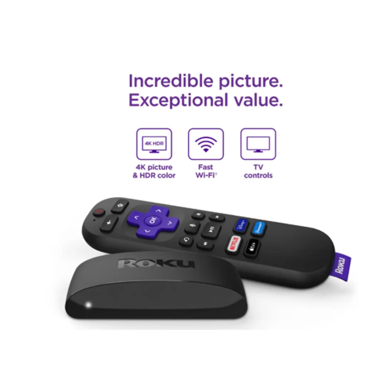 ROKU STREAMING EXPRESS 4K-3941R PLUS  3941R HDR 10 HDMI WIFI