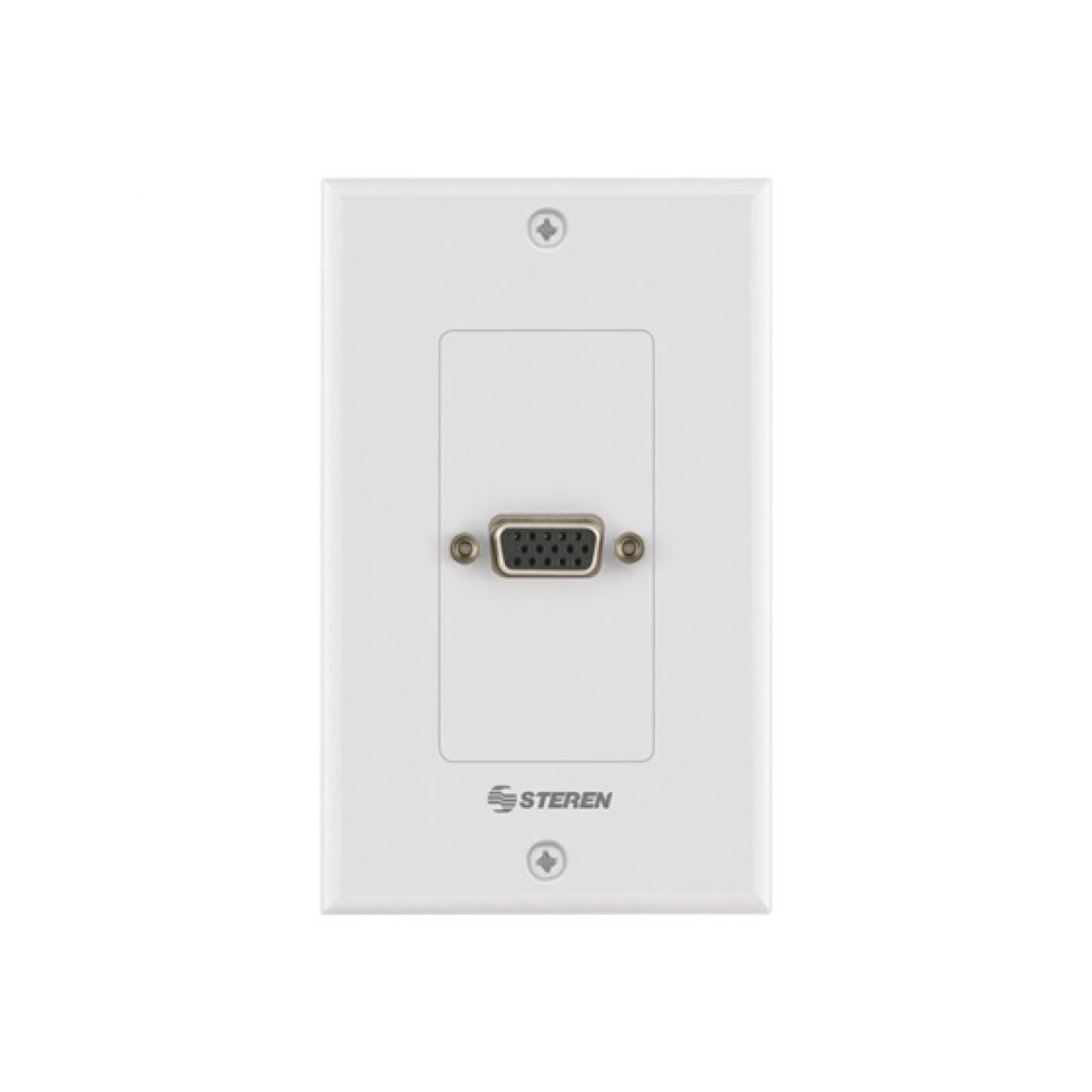 Placa De Pared Con Cople Jack A Jack Vga Db15
