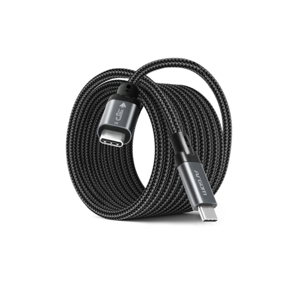 Cable Tipo-C Argom Dura Max 240W USB4 Nylon Trenzado 1.8M