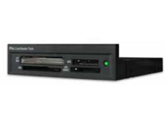 LECTOR DE MEMORIA  INTERNO, ALL IN ONE, USB 3.5" NEGRO (GCR-02)
