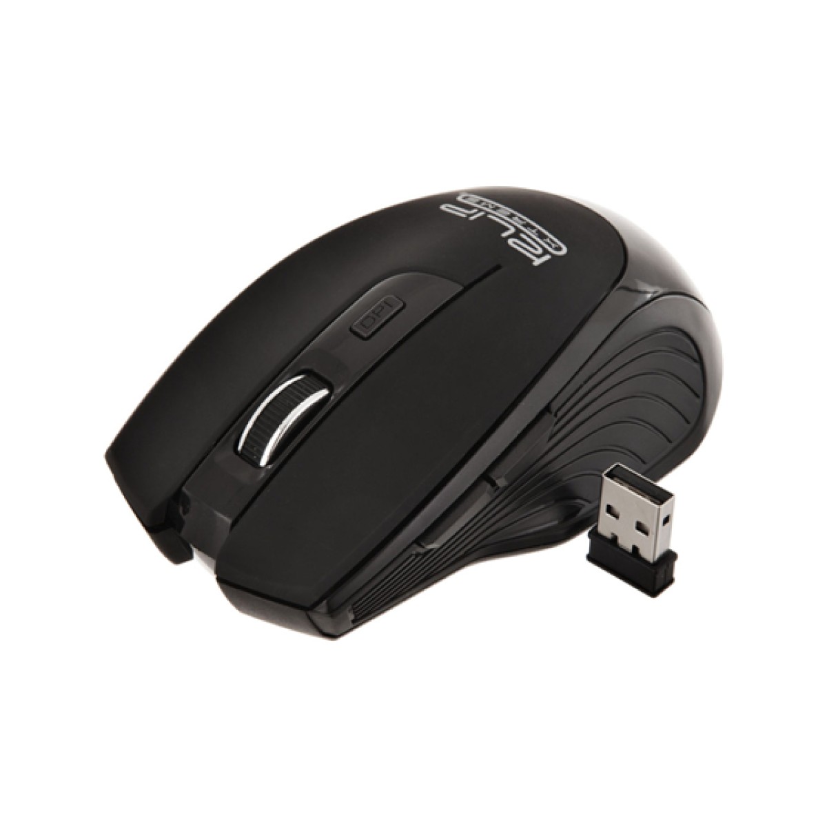 Mouse Wireless Klipx Vortex 6 Botones 2.4 Ghz, Ergonomico, Negro (Kmw-355Bk)