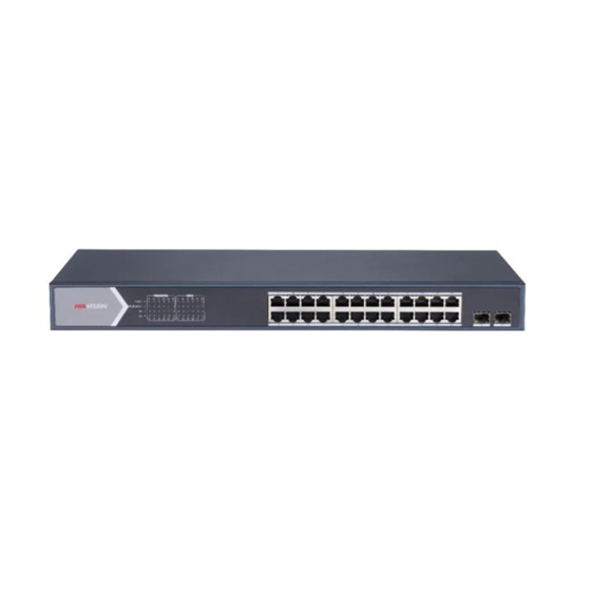 Switch Hikvision 24 Puertos Gigabit Poe 2 Sfp Gestion Capa 2