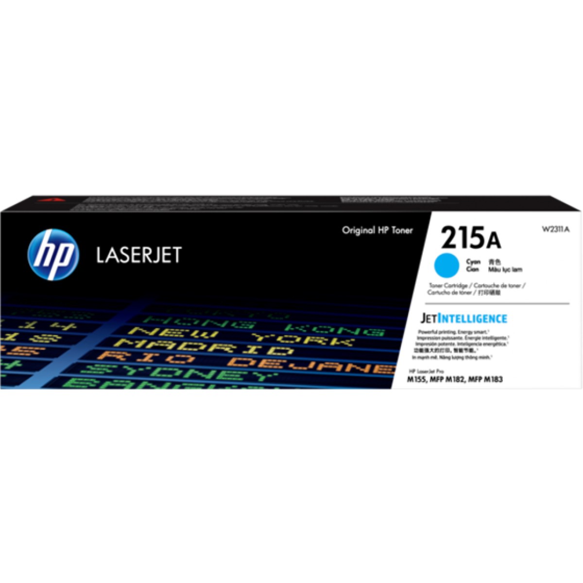 Toner Hp 215A W2311 Cyan 850 Paginas Para Impresora Color Laserjet