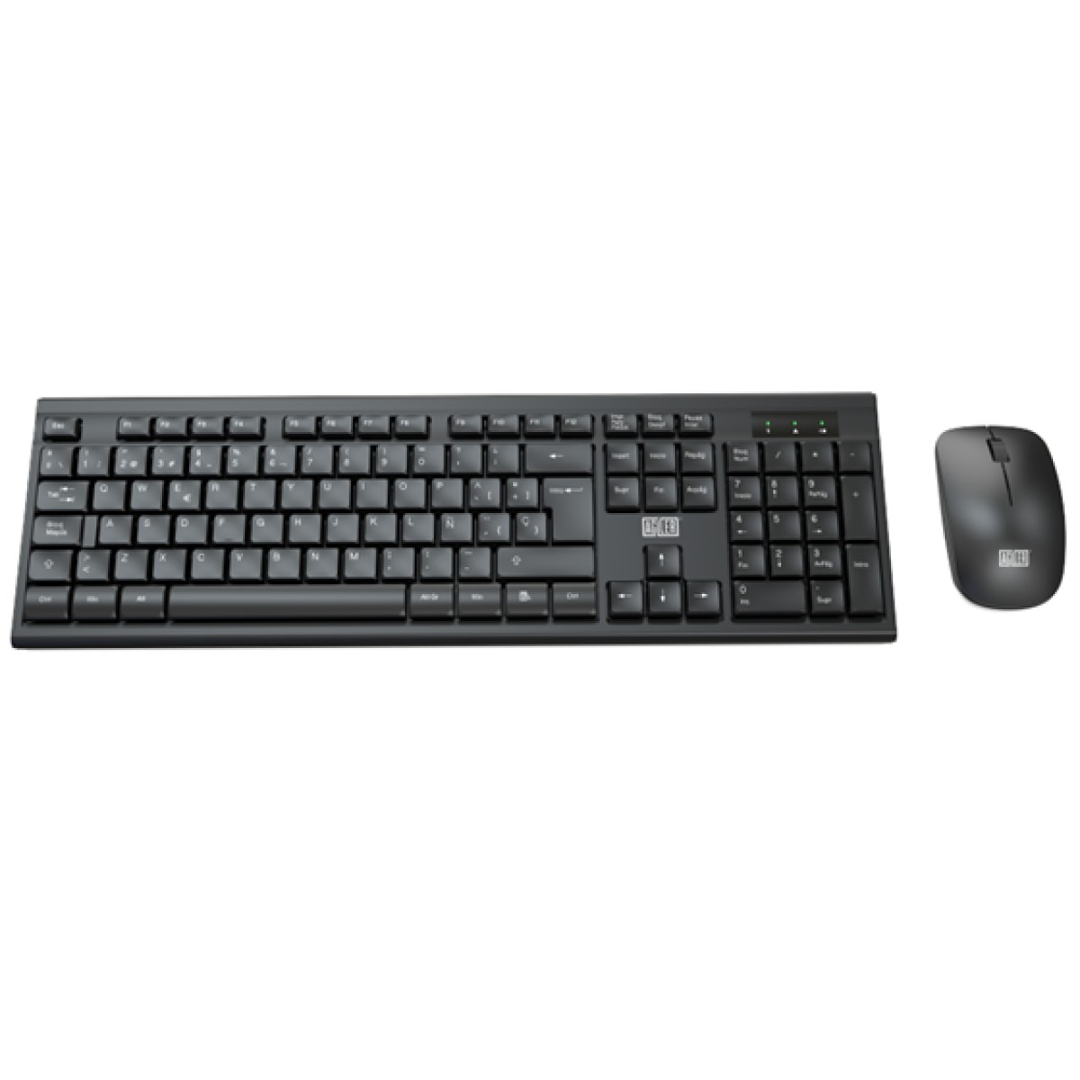 Teclado Mouse Agiler Inalambrico Español 2.4Ghz Nano Receiver