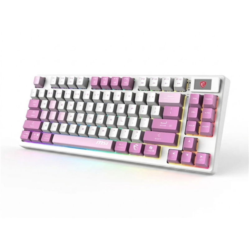 Teclado Gamer Wireless Msi Forge GK600 Tkl Switches Mecánico Lineal