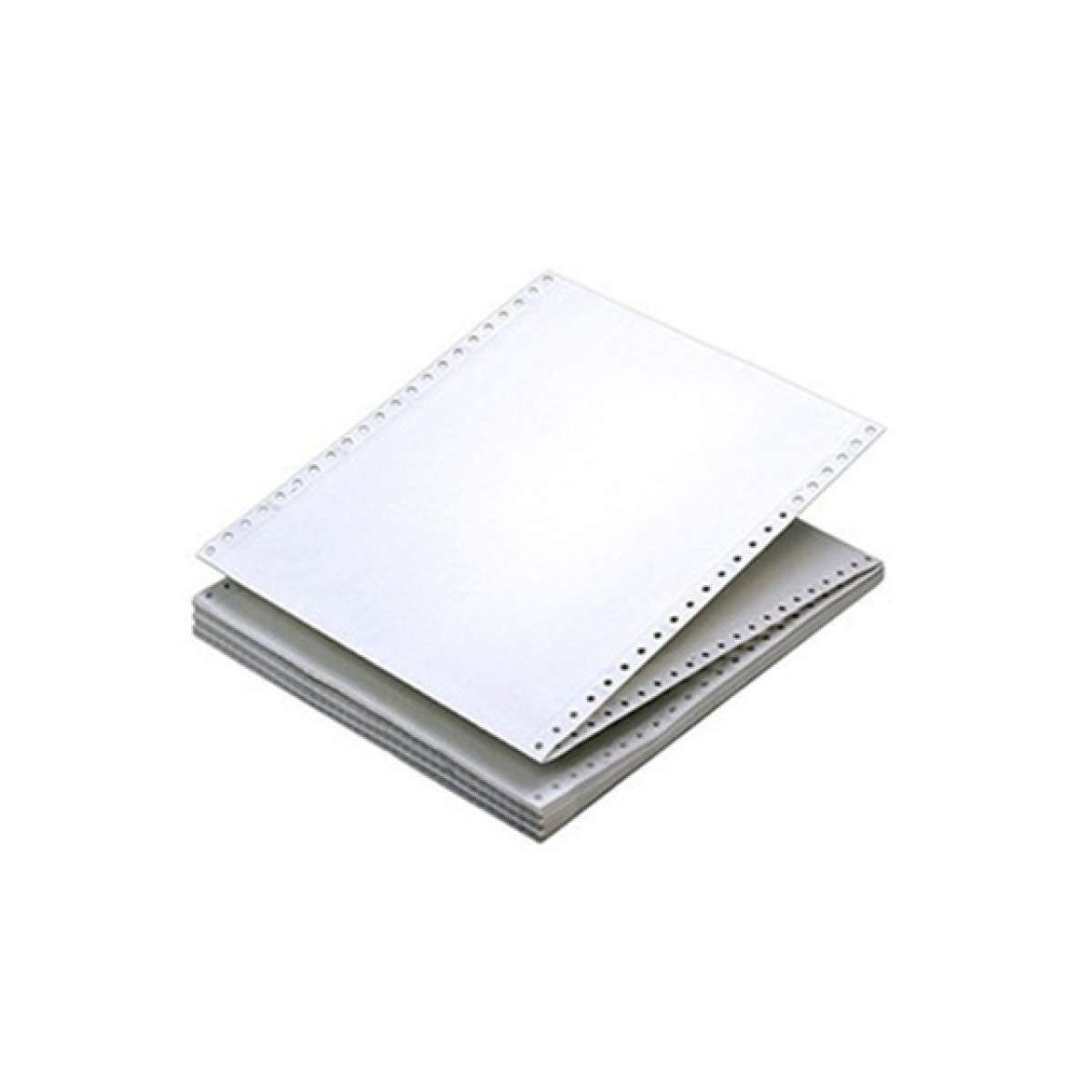 Papel En Forma Continua Tamaño 9 1/2 X 5 1/2, 1 Parte (Caja Grande 2700 Juegos)