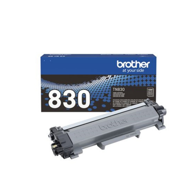 Toner Brother TN830 Black Standard Yield 1200 Páginas