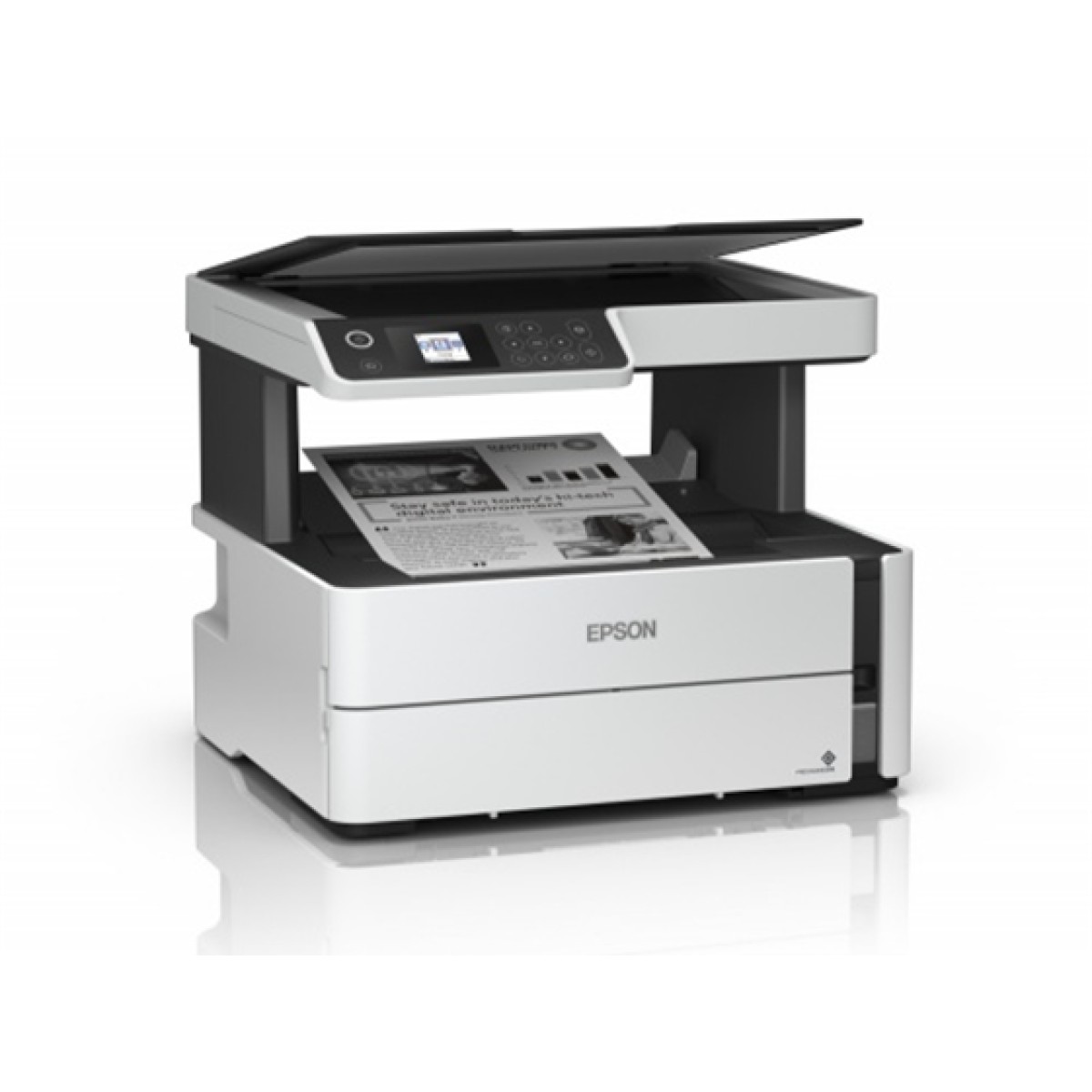 IMPRESORA EPSON ECOTANK M2170, DÚPLEX, ESCANEO & COPIA , ETHERNET, IMPRIME, INALAMBRICA, BLANCO Y NEGRO, HASTA 1200 X 2400 DPI DE RESOLUCIÓN, 39 PPM, USB 2.0