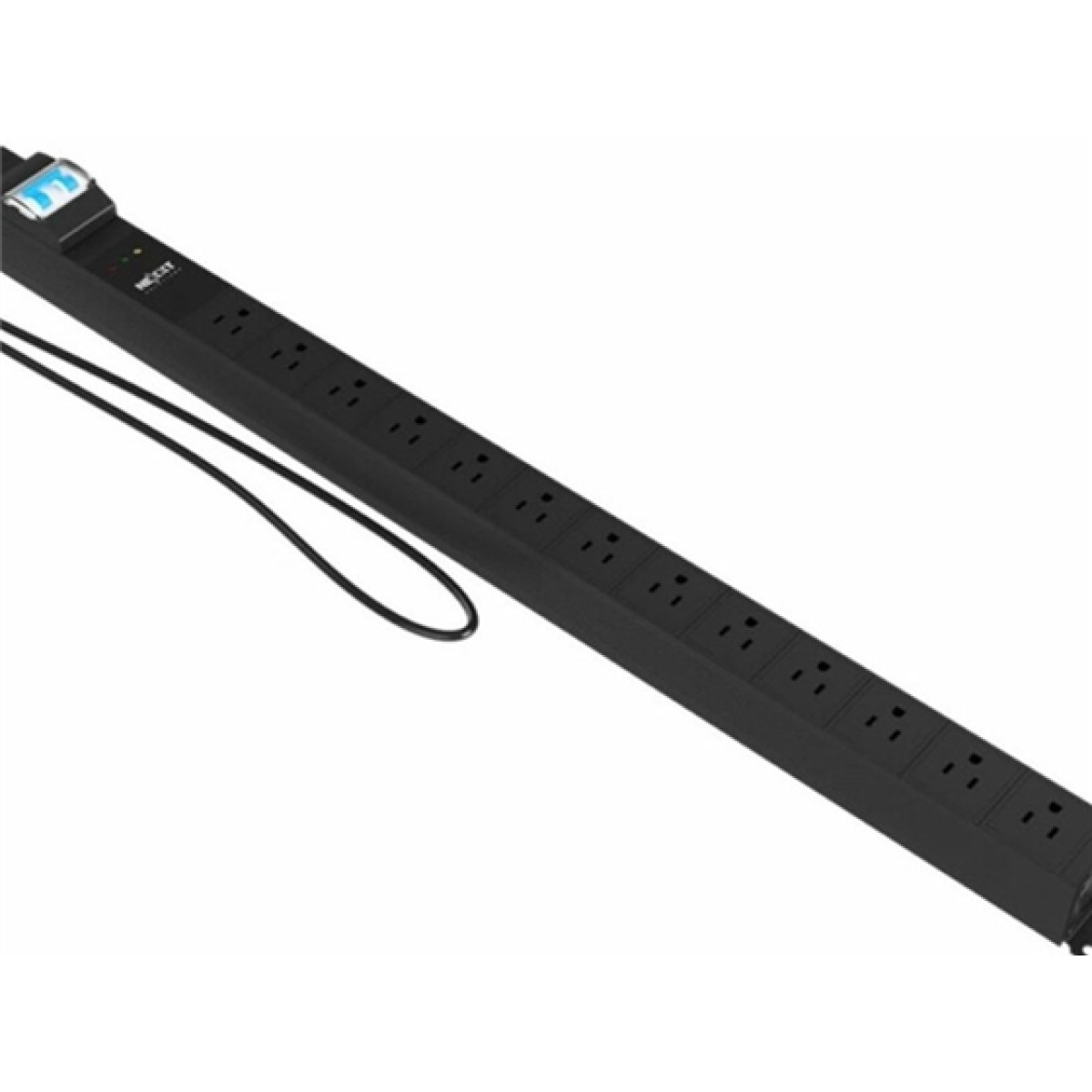 Regleta Nexxt 1U Vertical Pdu 110V 12 Salidas Filtrado Emi Rfi