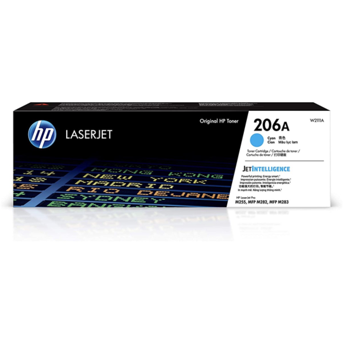Toner Hp 206A W2111A Cyan 1250 Paginas Para Impresora Color Laserjet