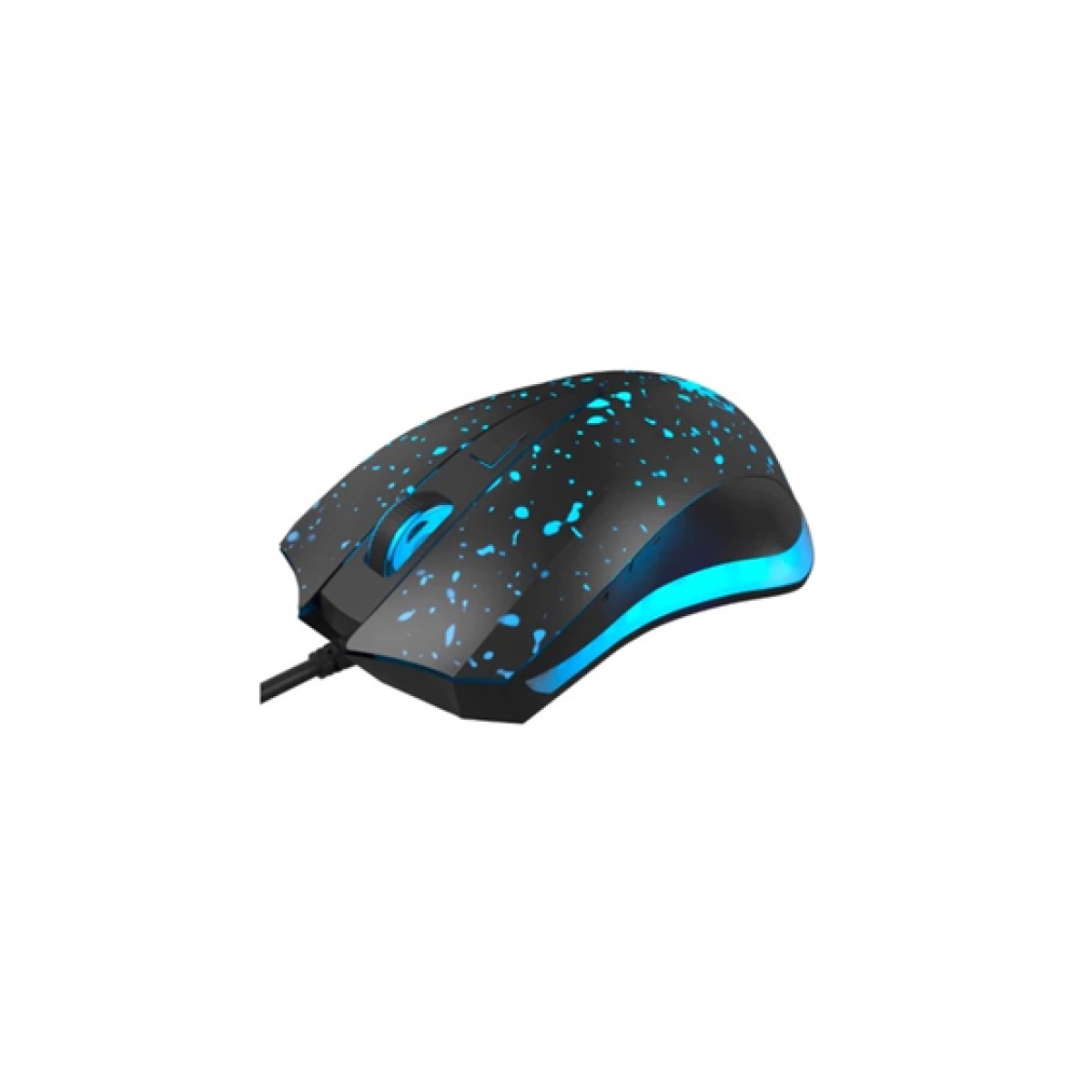 Mouse Xtech Ophidian USB 3600Dpi 6 Botones 7 Luces LED Negro