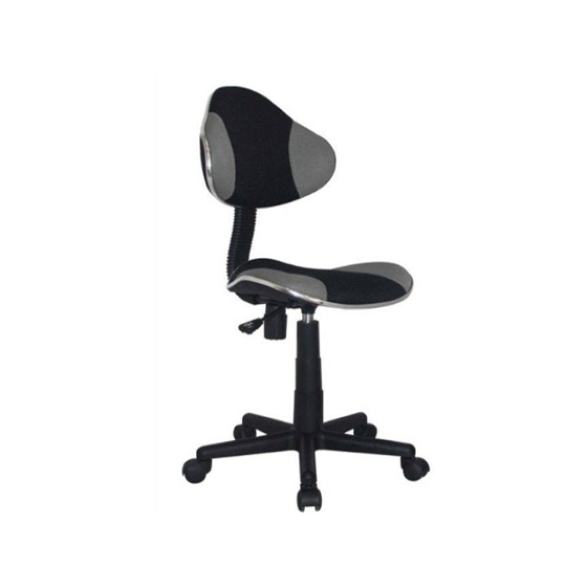 Silla Xtech Secretaria Sin Brazos Cannes Negro Gris