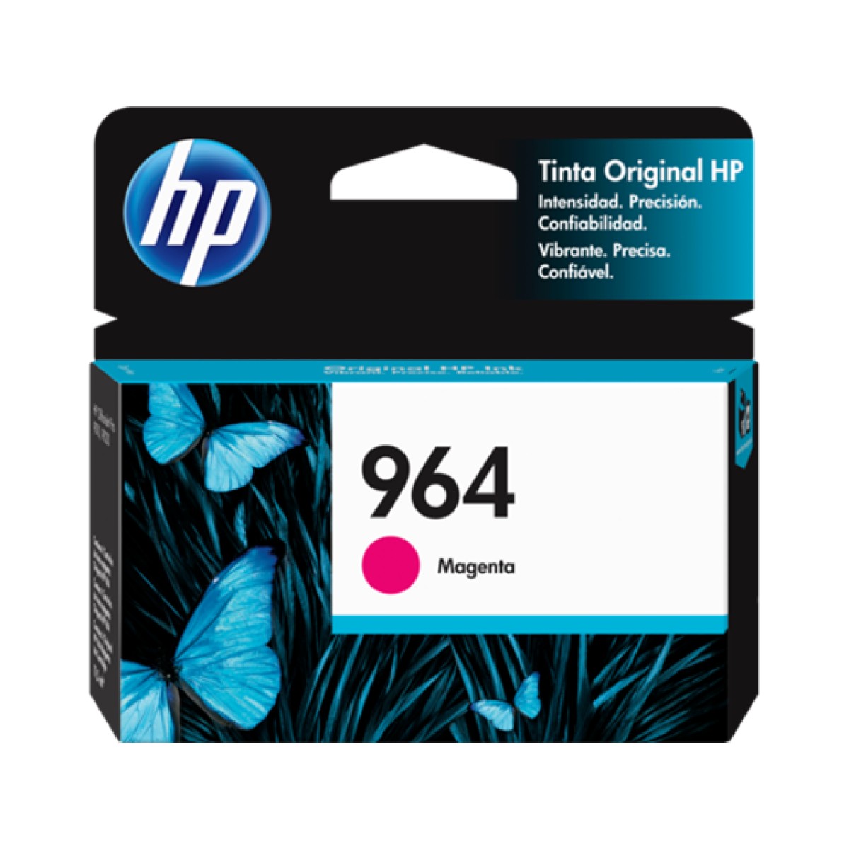 Cartucho Hp 964 3Ja51Al Magenta Para Impresora Officejet Pro 9020 9010