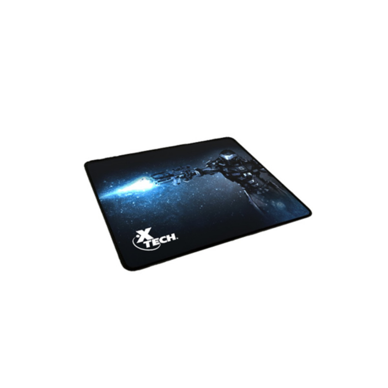 Mouse Pad Xtech Stratega Superficie Poliéster Base De Goma