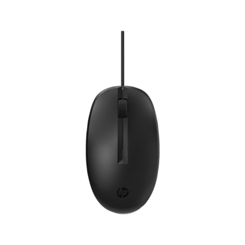 Mouse Hp 125 Con Cable USB Color Negro