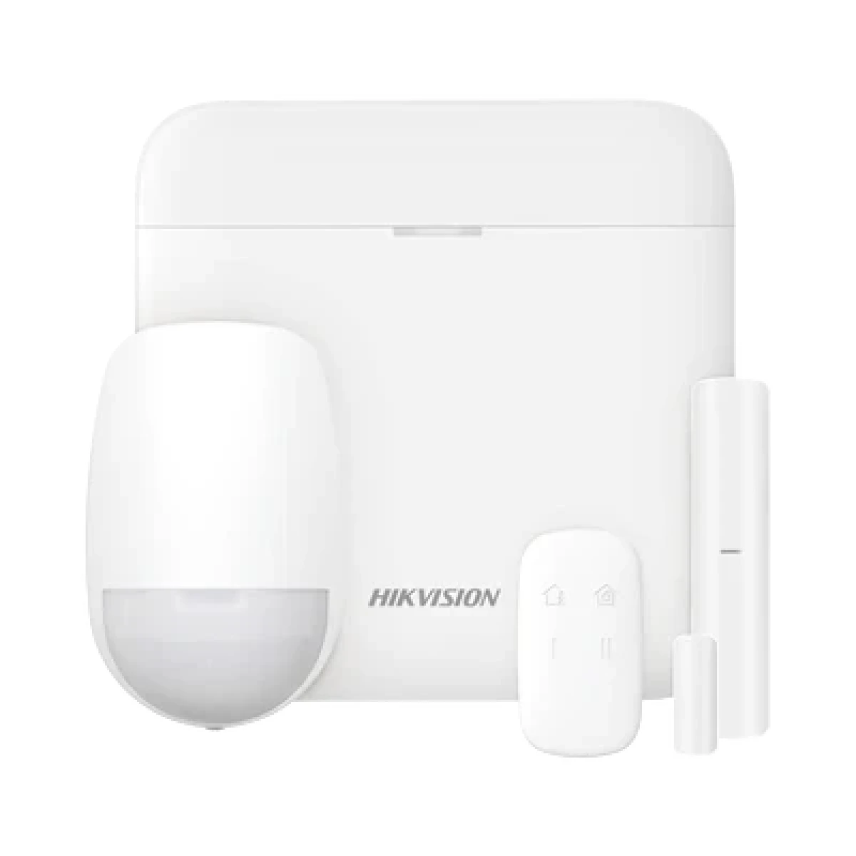 Kit Alarma Inalámbrico Hikvision Ax Pro Ds-Pwa48-E-Wb Con Detectores Pir Y Magnético