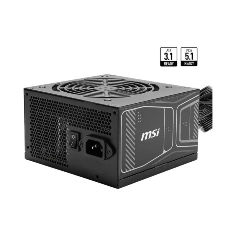 Power Supply 850W MSI MAG A850GN ATX 80 Plus Gold Pcie5 16 Pines