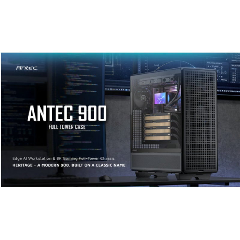 Case Gamer Full-Tower Antec 900 Panel Vidrio Templado 4Mm