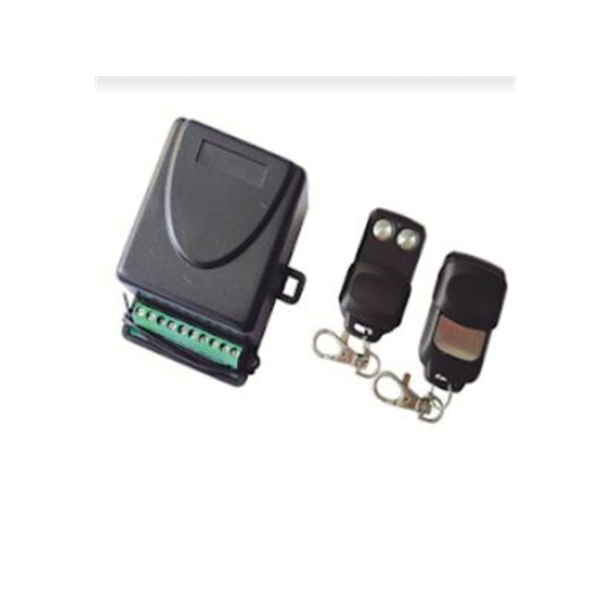 Receptor Con Dos Controles Kit 2 Canales Qn-Kit01