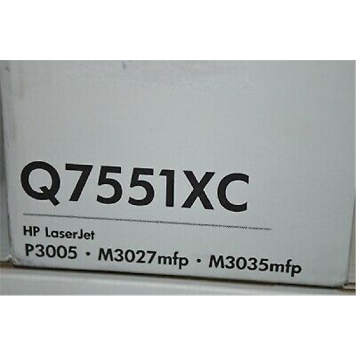 TONER HP 51XC - Q7551XC - (CONTRACT) - NEGRO - ALTO RENDIMIENTO - 13,000 PAGINAS - PARA IMPRESORA LASERJET 3005D - M3027 - M3035 - (VENTA BAJO CONTRATO ESPECIAL CON HP)