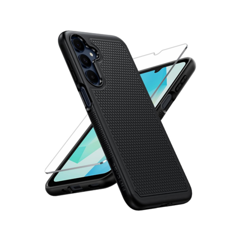 Cover Fntcase Para Samsung A16 5G Con Protector Y Protección Militar