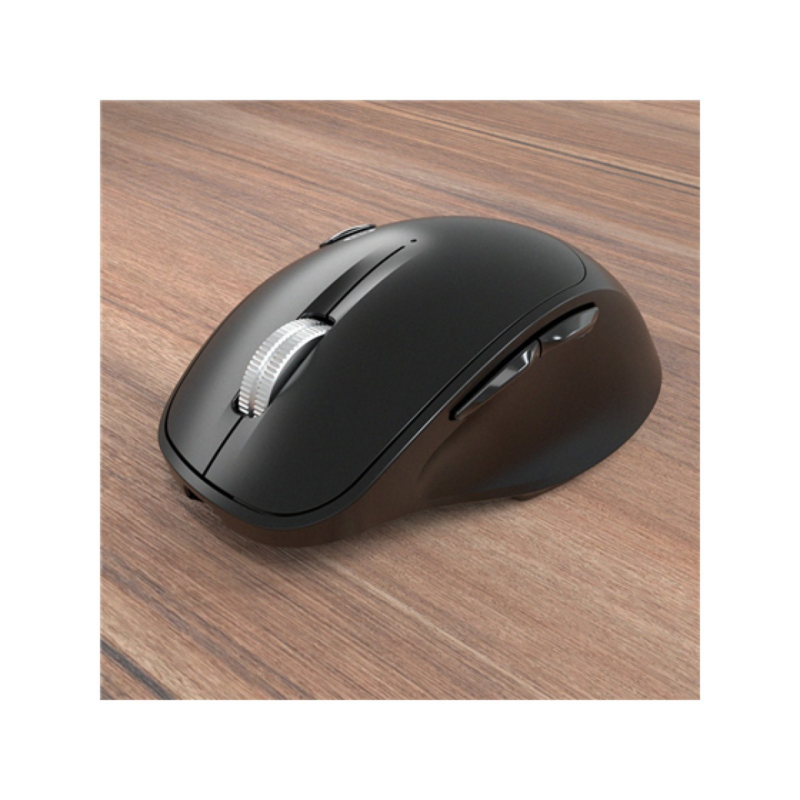 Mouse Ergonómico Bluetooth 2.4Ghz Klipx Kmw-501Bk 1600Dpi Negro