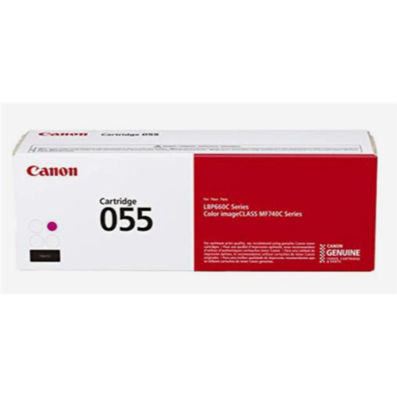 Toner Canon Cartridge 055 Magenta Original Láser 1500 Páginas