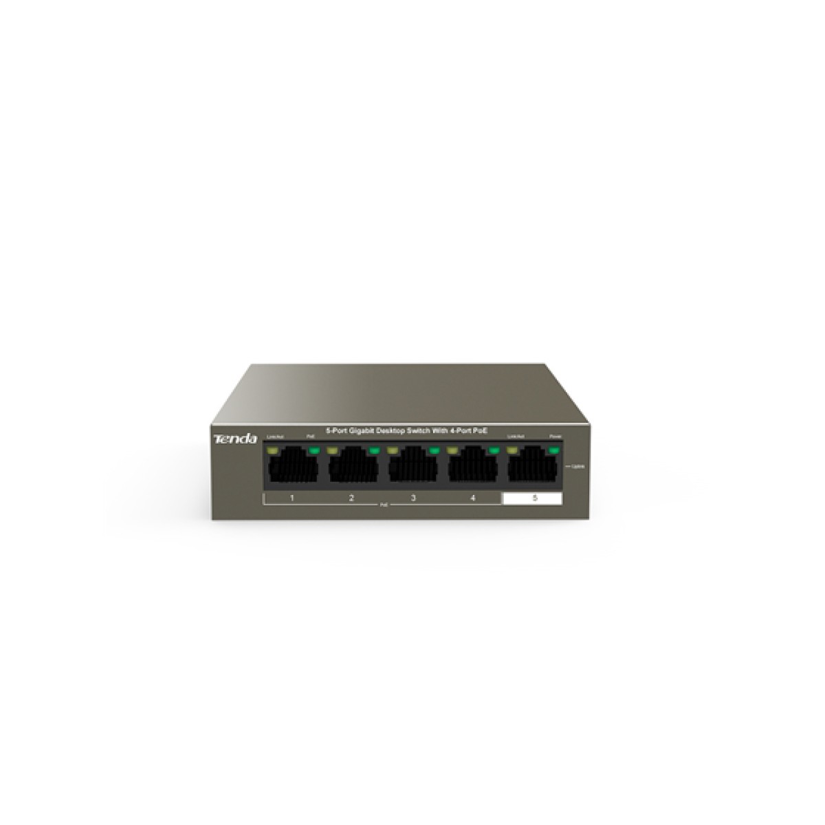 Switch 5 Puertos Tenda Teg1105P-4-63W 4 Puertos Poe Ethernet 10/100/1000
