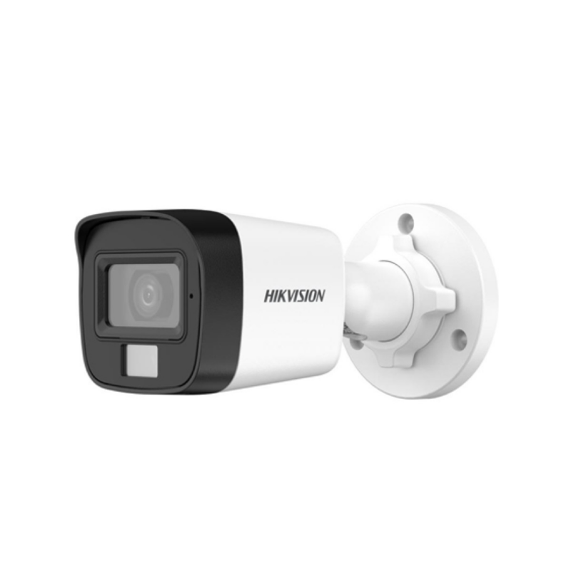 Cámara De Vigilancia Analógica Bullet Hikvision 3K Smart Hybrid Light Metal