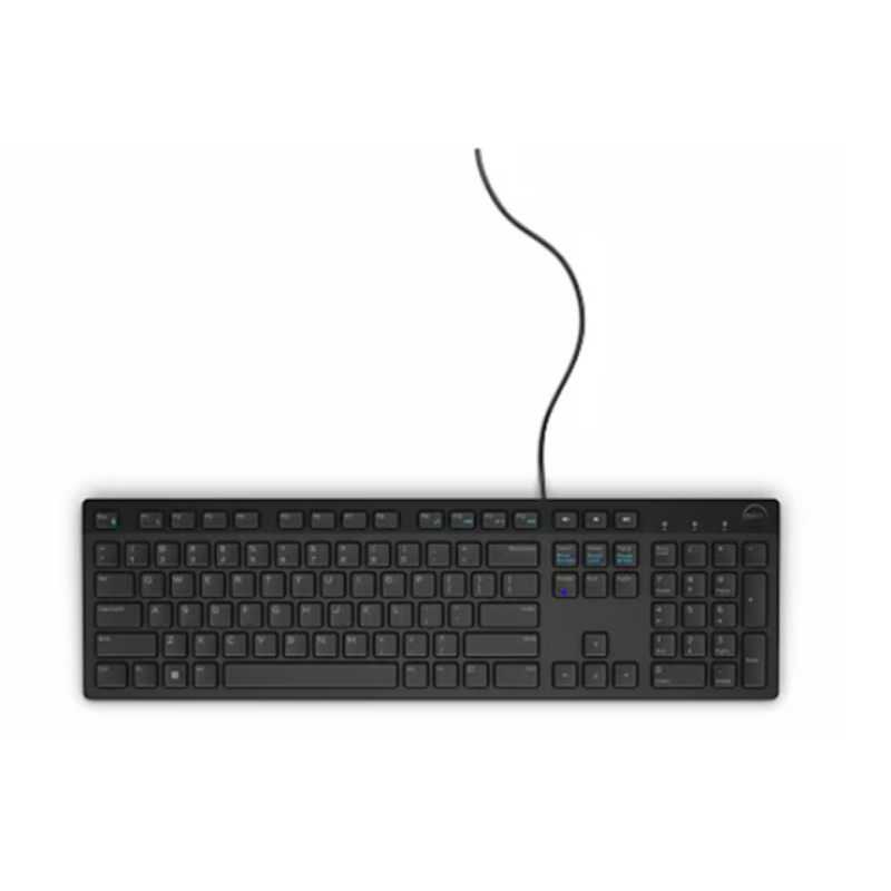 Teclado Con Cable Multimedia Dell Kb216 USB Español Negro