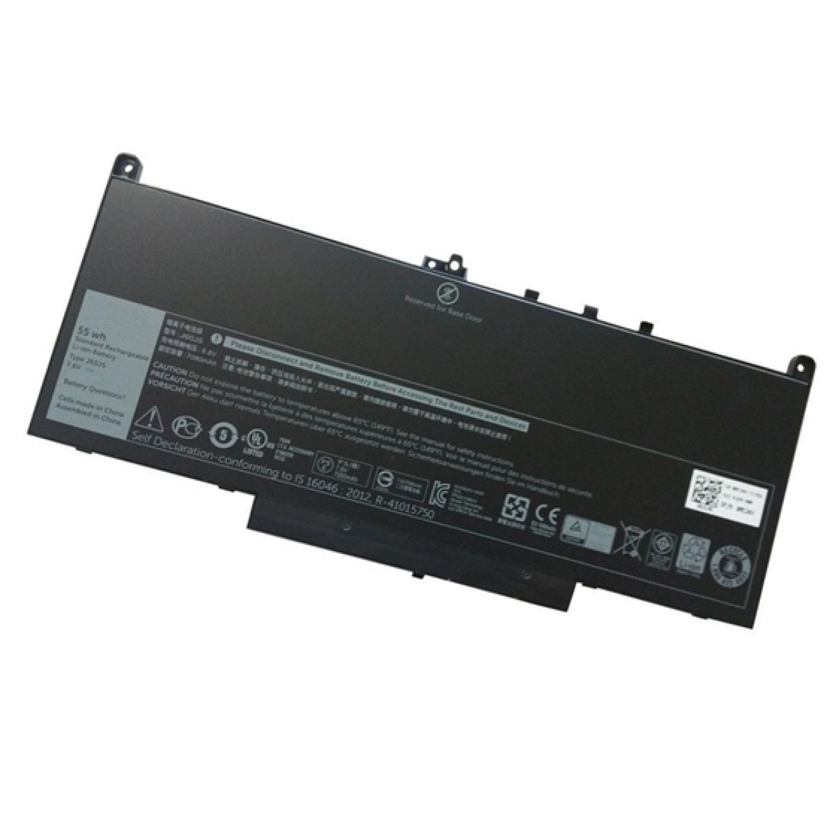Batería 4-Cell 55 Whr Dell Omc341 Compatible Latitude E7270 E7470