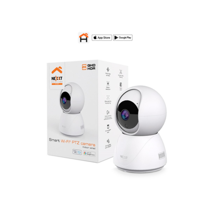 Cámara De Vigilancia WiFi Nexxt Nhc-Ip11 2K Ptz 360°