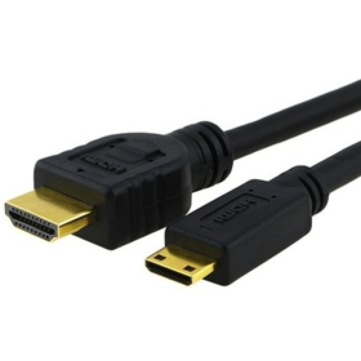 Cable HDMI A Mini HDMI Omega 6 Pies Negro