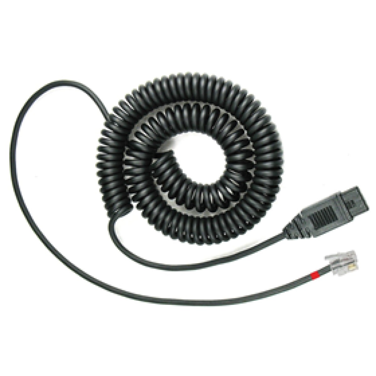 Cable Vxi Qd 1027G Rj9 G Style Qd Rojo 6 Pies Para Headsets