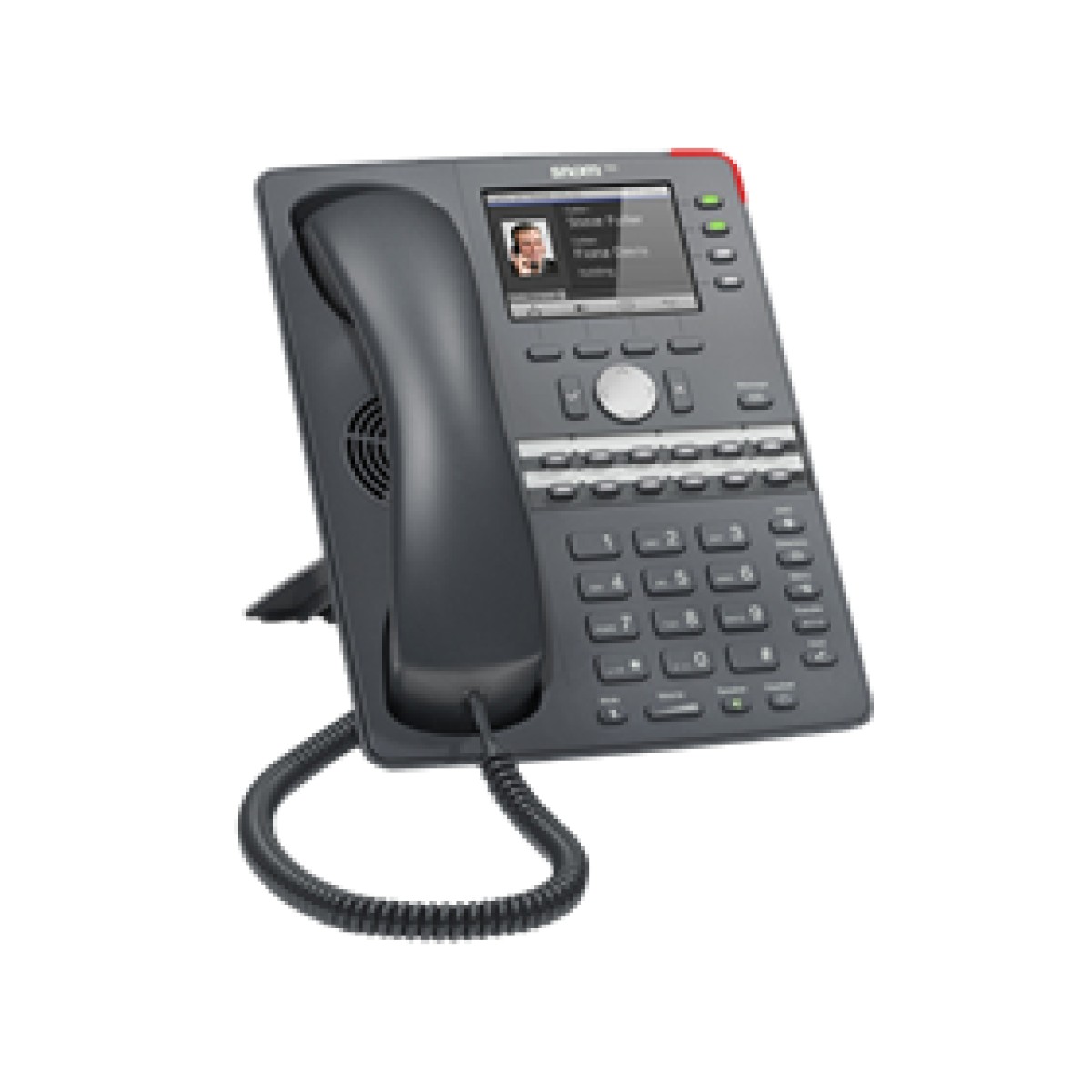 TELEFONO IP SNOM 760 (POE), 2 X USB, 2 GIGABIT LAN PORTS, WLAN, 3.5" HR, 12 LED KEYS.