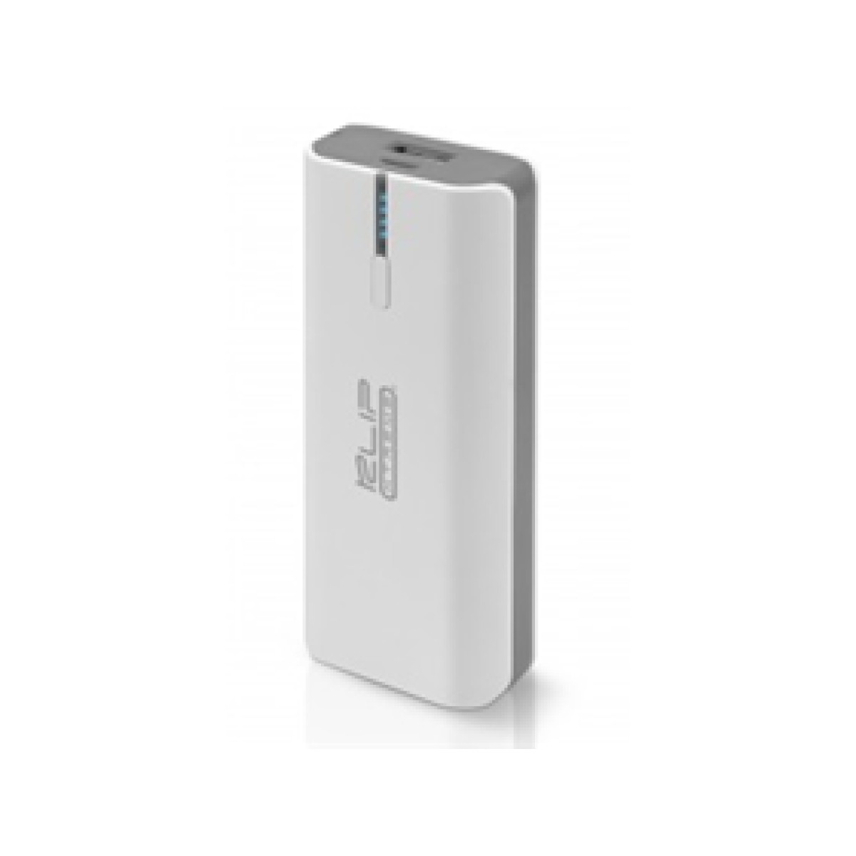 Power Bank Cargador Móvil Klipx Kbh-150 5000Mah Blanco Con Linterna
