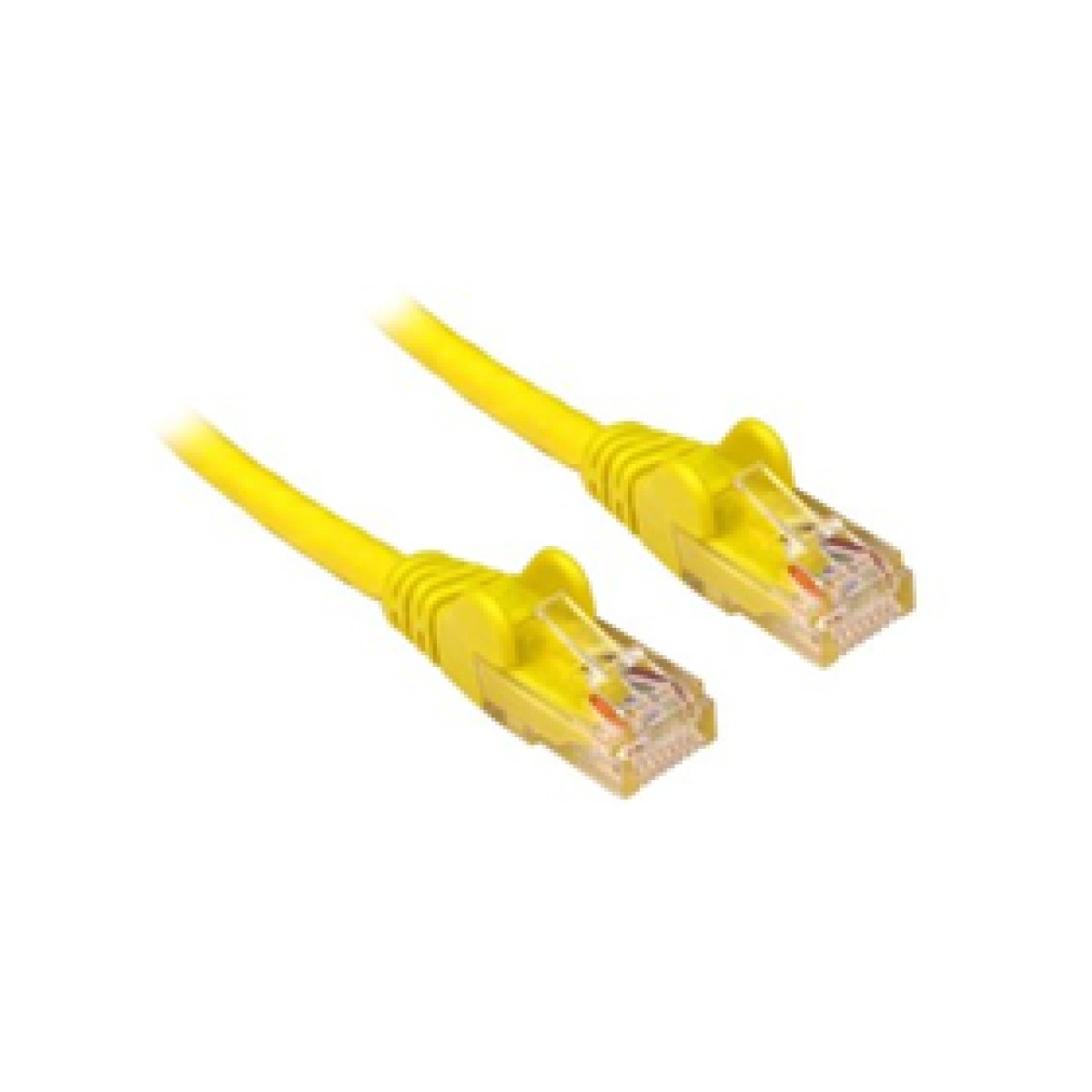 Cable Patch Cat5E Omega 25 Pies Amarillo