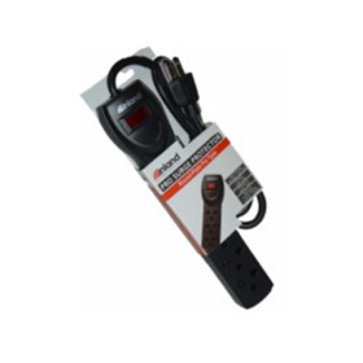 Protector Regleta Multitoma Inland Isg243A2Bk 6 Salidas 110/120V 3 Ft