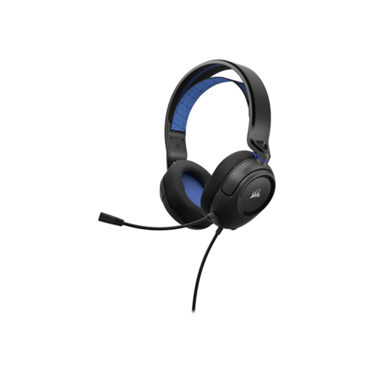 Audífono Con Micrófono Estéreo Corsair Hs35 V2 Gamer 3.5Mm Negro Azul