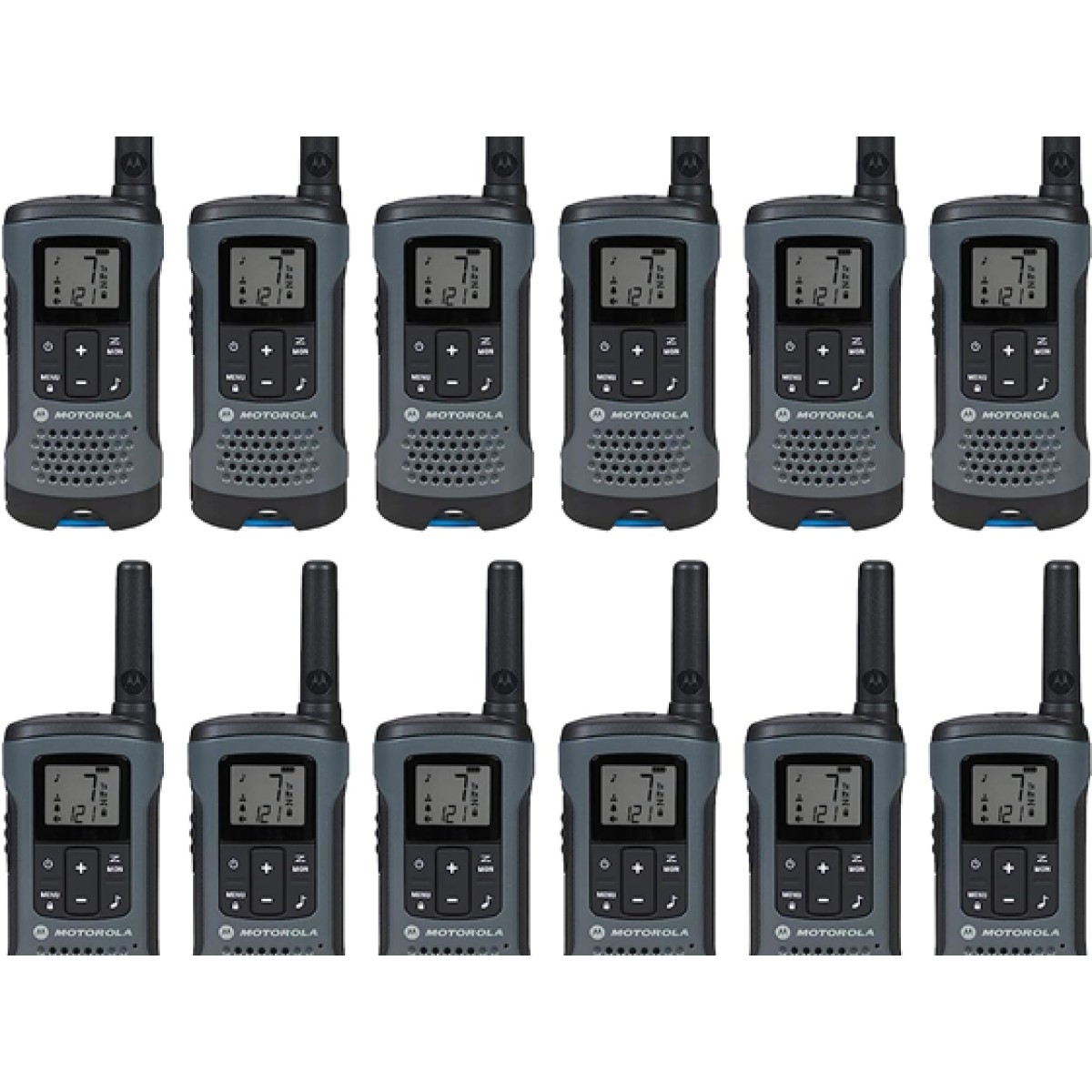 Radio De Comunicación Motorola Talkabout T200 22 Canales 20 Millas Paquete 12