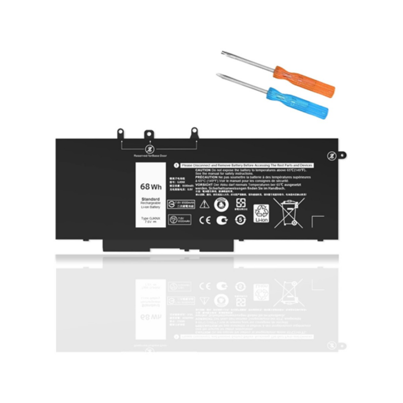 Batería 68 Whr Dell Gjknx Compatible Latitude Y Precision 15