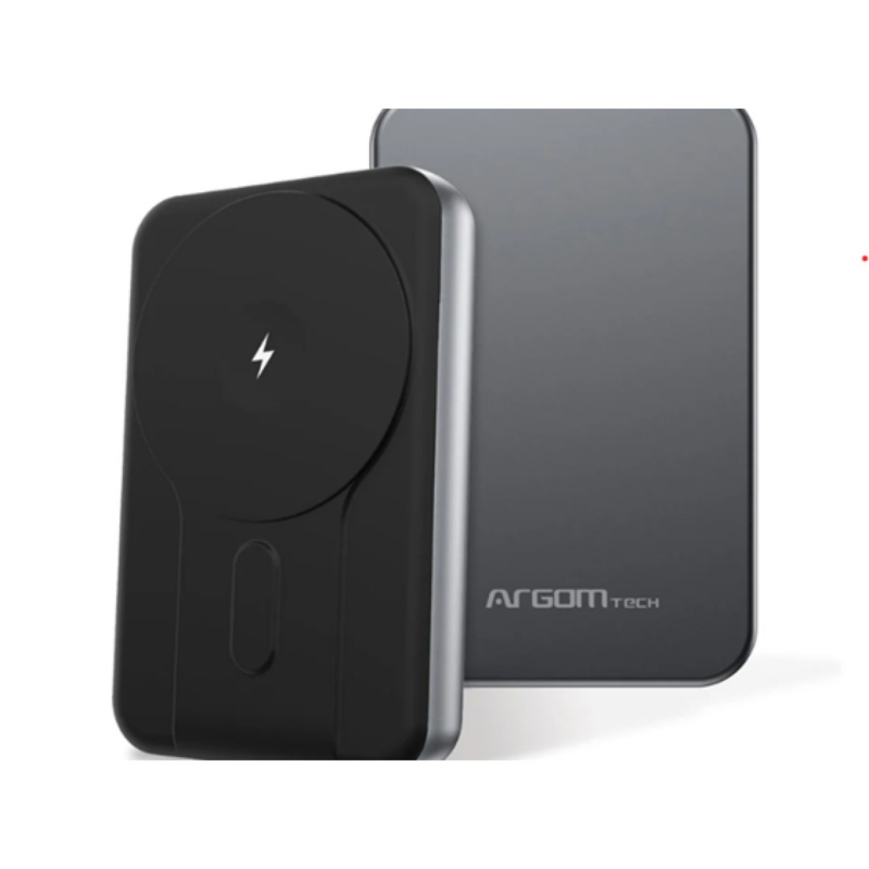 Power Bank 10,000 Mah Carga Inalámbrica Rápida Arg Pb-1162Sl